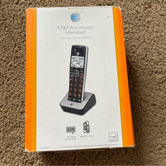 AT&T CL80113 Accessory Handset for CL82213 - Picture 3 of 12